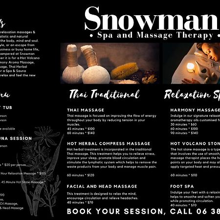 Snowman Lodge And Spa Ohakune Bagian luar foto